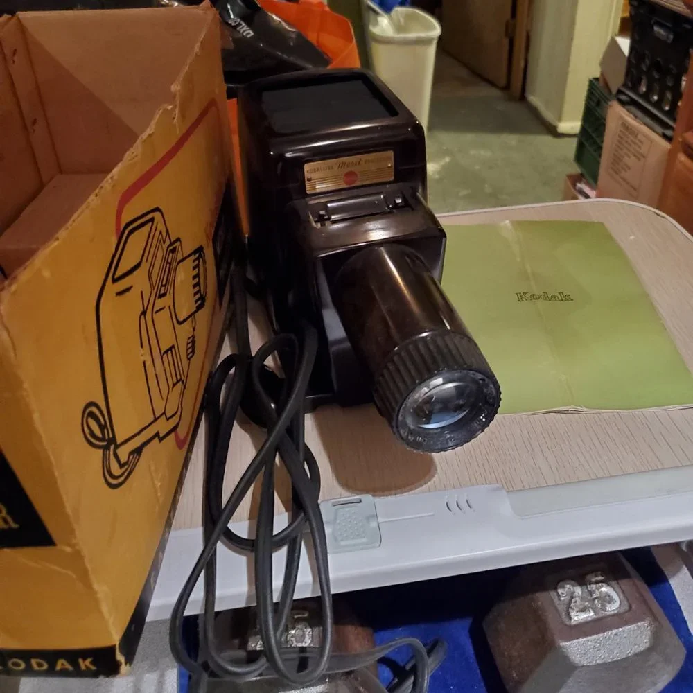 Vintage Kodaslide Merit Projector - Eastman Kodak Co 504-T Super 8 Viewer/Editor